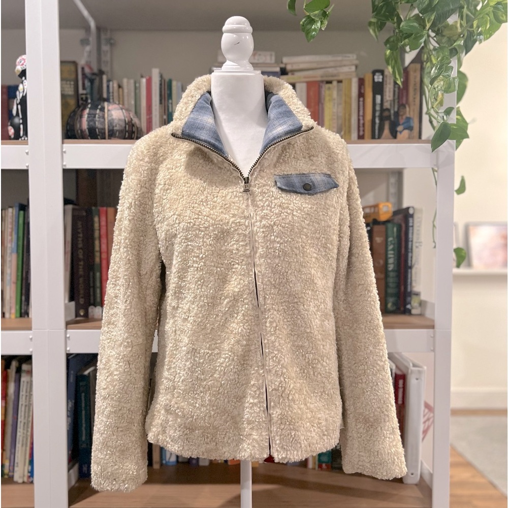 Pendleton Sherpa Shearling Fleece Teddy Bear Women’s Jacket Size Medium